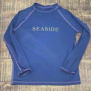 Kids Blue Seaside Rashguard